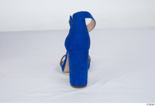 Clothes  310 blue high heels sandals shoes 0005.jpg